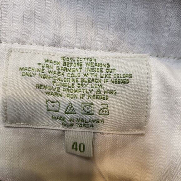 Orvis Corduroy Pants Mens 39x31 Brown Straight Leg Distressed - Picture 3 of 9